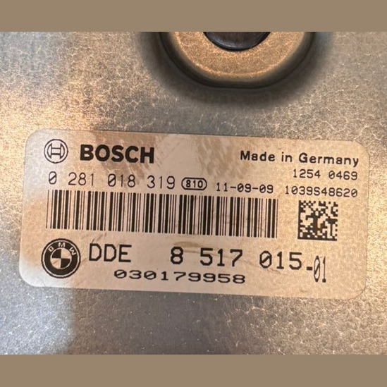 OEM BMW X5 E70 X6 E71 30dX Diesel N57 ENGINE CONTROL UNIT  ECU SET DDE 8517015