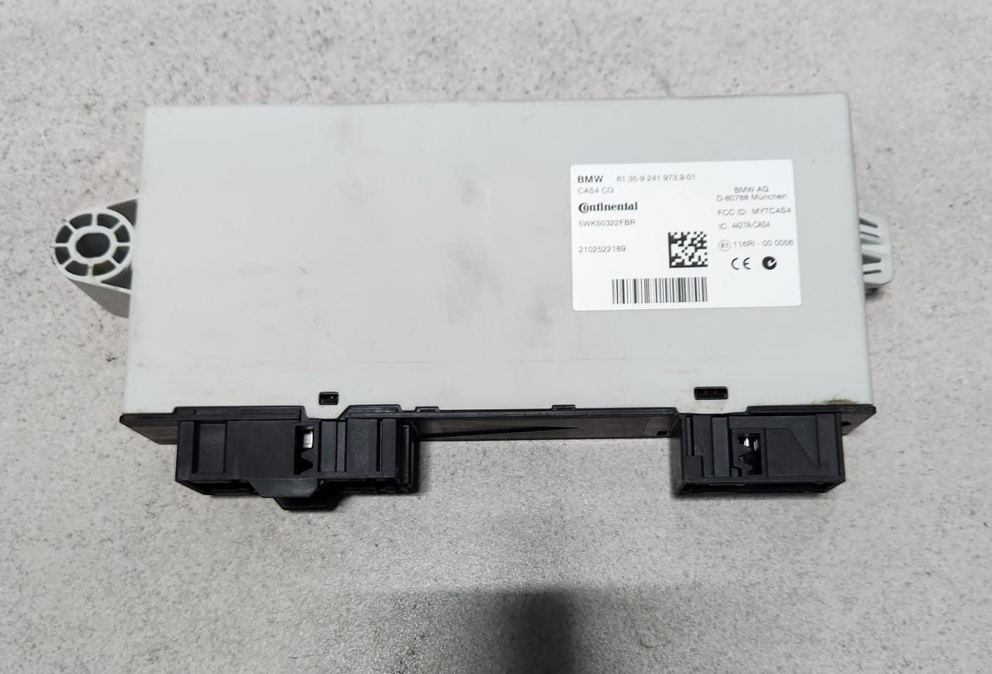 2010-2012 BMW 750i Engine Control Unit 7616160 7 Series F01 F02 F03 F04 N63 ECU 