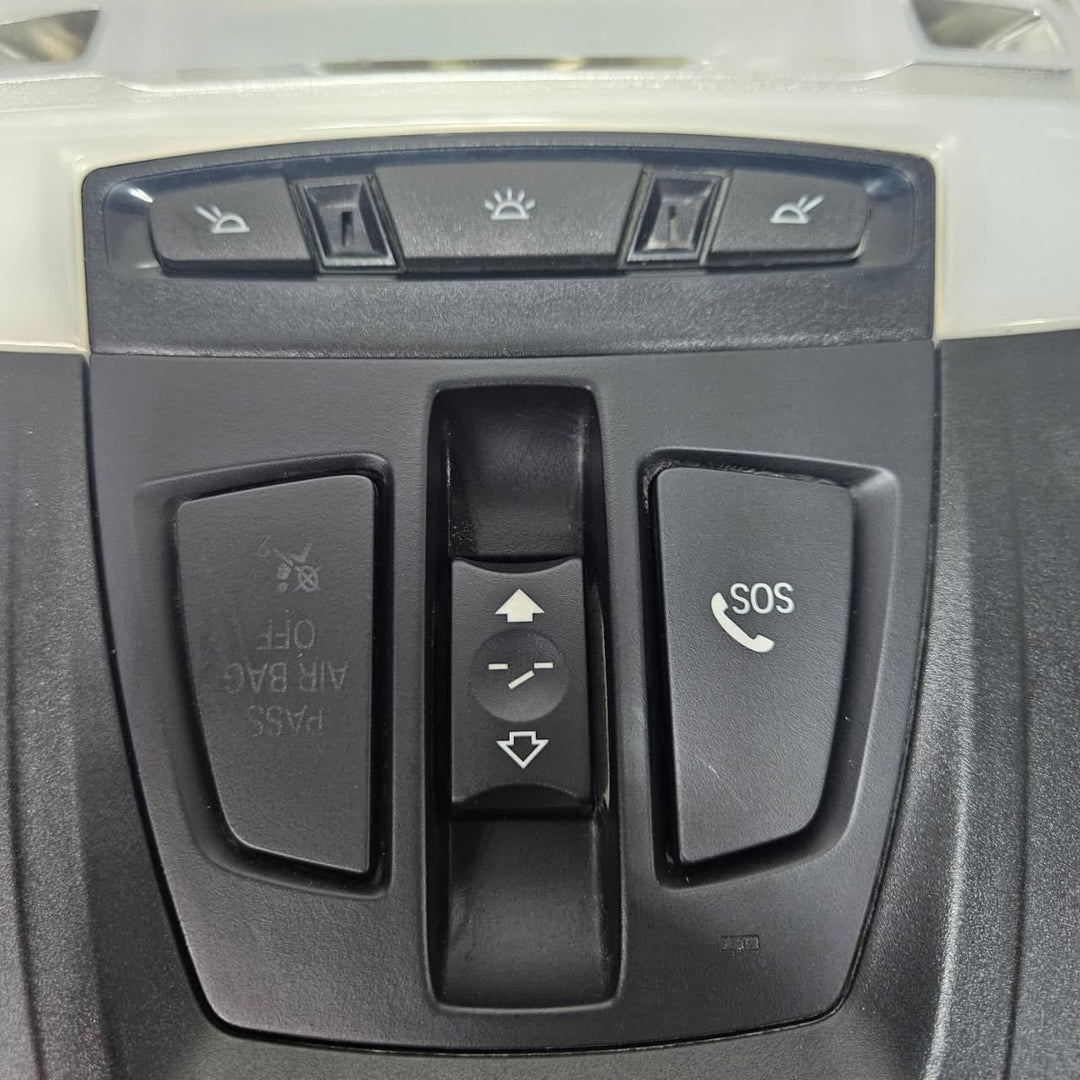 BMW 3 Series F30 F31 Overhead Dome Light Console Front Sunroof Switch 9321466