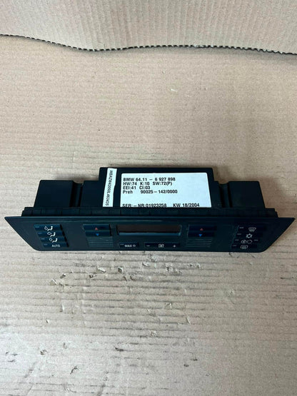 2004-2006 BMW X5 E53 Automatic Air Conditioning CLIMATE Control UNIT 6927898