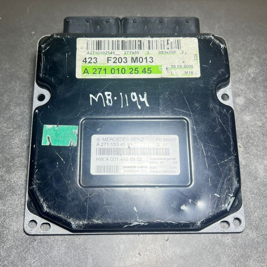 03-06 Mercedes W203 C-Klasse Motorsteuergerät ECM ECU A271 0102545 OEM