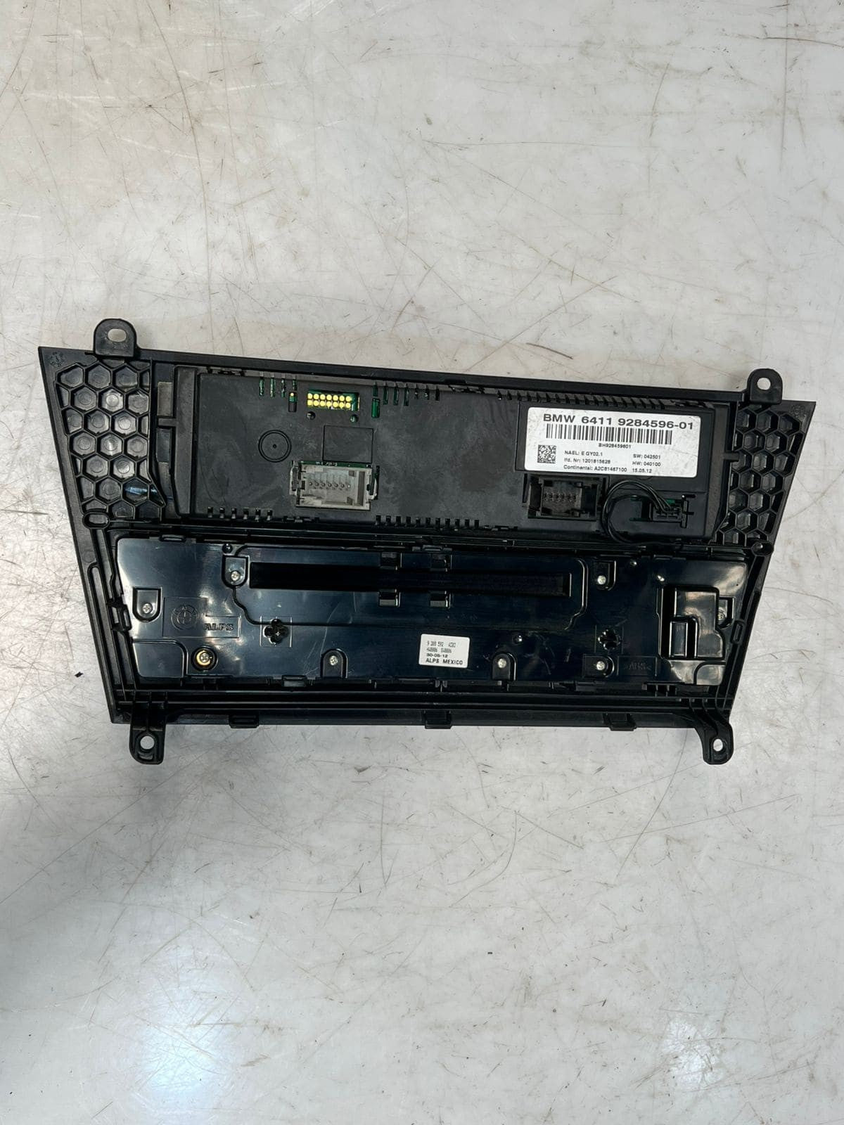 2010-2014 BMW X3 F25 X4 F26 Climate Control AUDIO Panel A/C 9284596 OEM