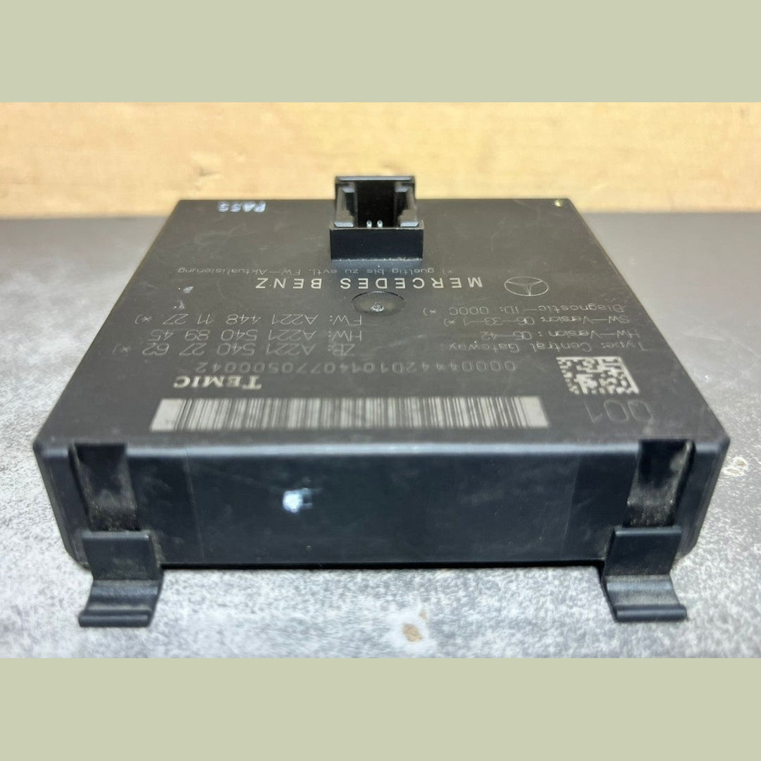 2007-2013 Mercedes-Benz W221 S-Class Gateway Control Module A221 5402762 OEM