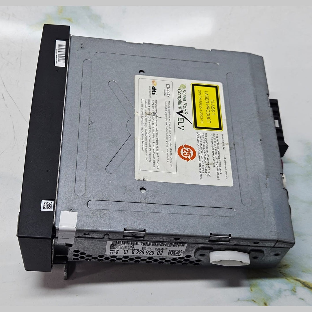 BMW F10 F01 F07 Rear DVD Radio Audio Media Stereo Player Module Unit OEM 9228929