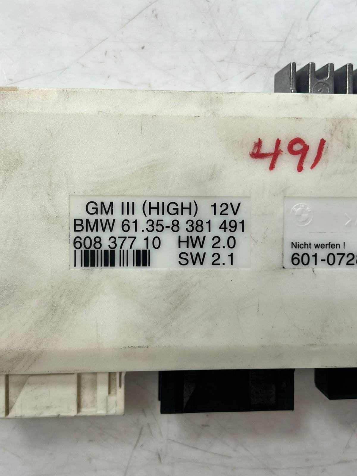 BMW E39 5 Series and E38 7 Series GM III Body Comfort Control Module 8381491 OEM