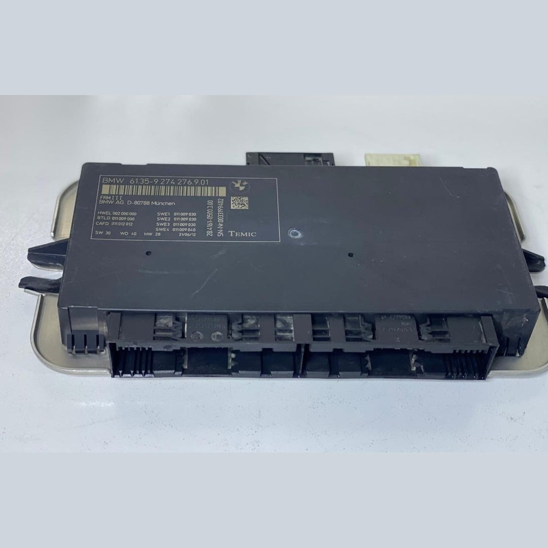 2009-2016 BMW 535i F07, F18, F10, F11,FOOTWELL LIGHT CONTROL MODULE FRM3 9274276