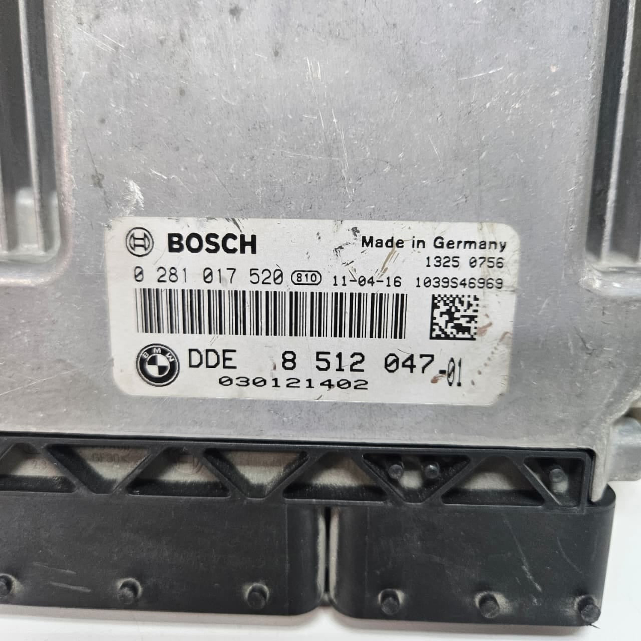 BMW 3 Series E90 320D Engine Control Unit ECU 2.0D Diesel DDE Bosch 8512047