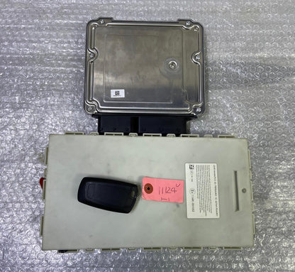 OEM BMW F20 F30 N47 ENGINE CONTROL UNIT DDE ECU SET 8574094 BOSCH