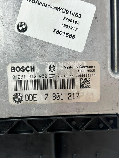 2005-2008 BMW X3 3.0D E83 M57 D30 Engine Control Unit ECU 7801217 OEM