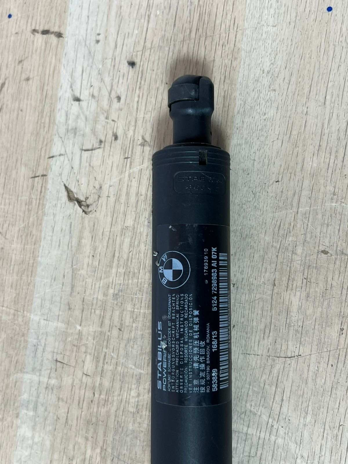 BMW 3 Series F34 GT Spindle Drive Electric Tailgate Left 7298983 TRUNT STRUT