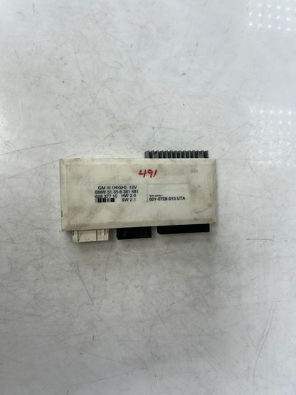 BMW E39 5 Series and E38 7 Series GM III Body Comfort Control Module 8381491 OEM