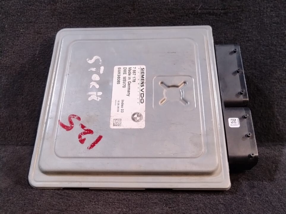 BMW E60 E90 E91 N52 325i 525i 218HP ENGINE ECU ONLY  DME MSV70 - 7567178