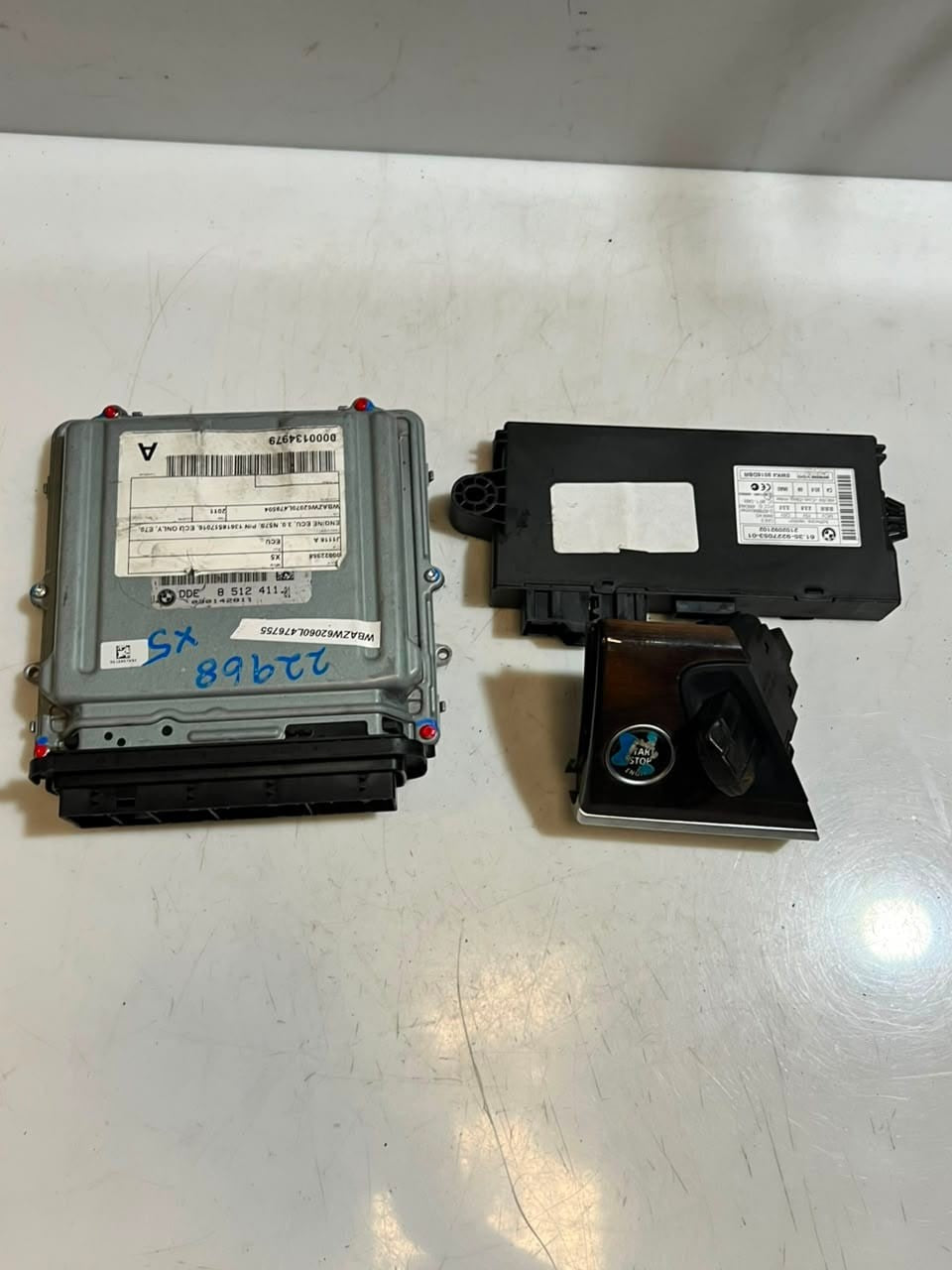 2010 BMW X5 E70 LCI N57S 40dX Engine Control Unit ECU SET DDE+CAS3+1KEY 8512411