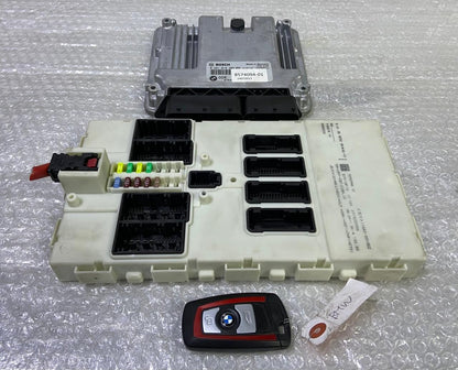 OEM BMW F20 F30 N47 ENGINE CONTROL UNIT DDE ECU SET 8574094 BOSCH