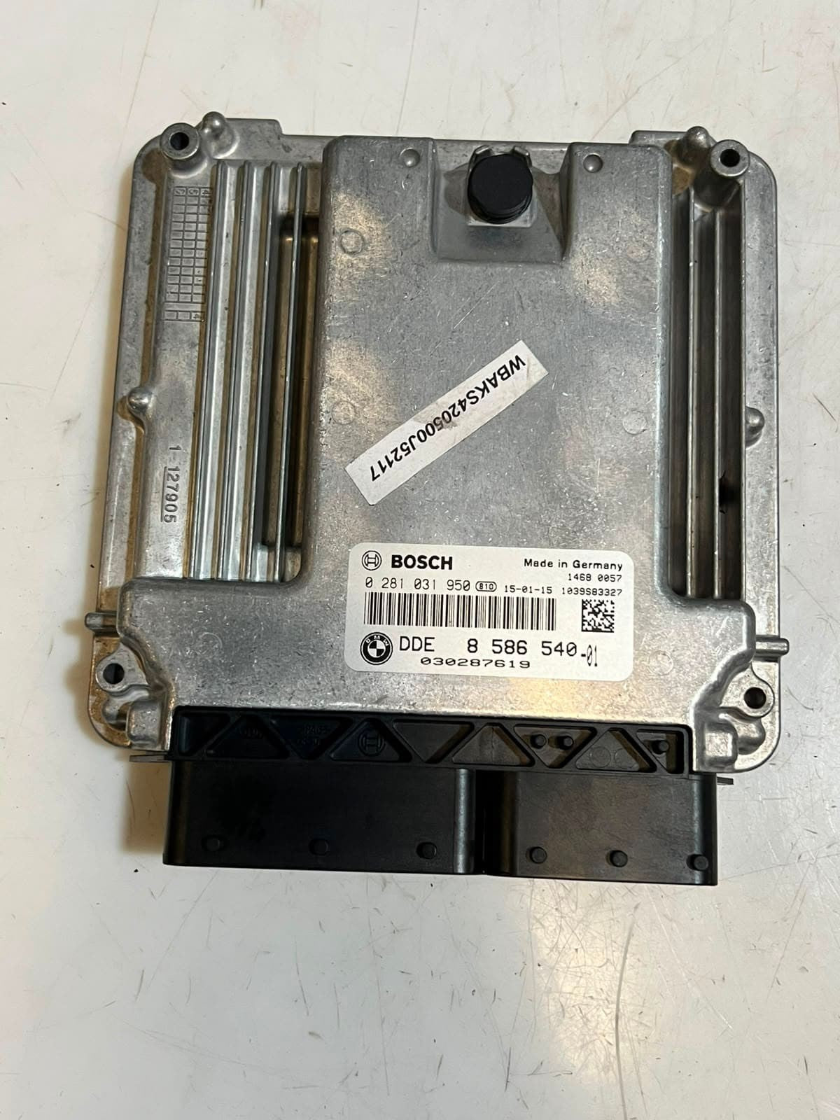 2015 BMW X5 F15 N57N 30dX Engine Control Unit ECU SET DDE+BDC 8586540 OEM