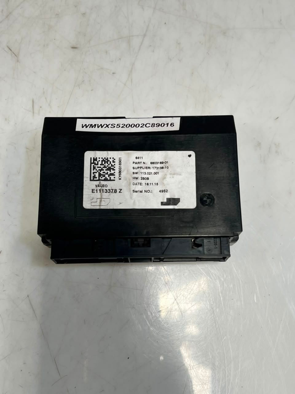 2015-2017 BMW X1 F20 F30 F31 F48 F45 Air Conditioning Control Module 6803169