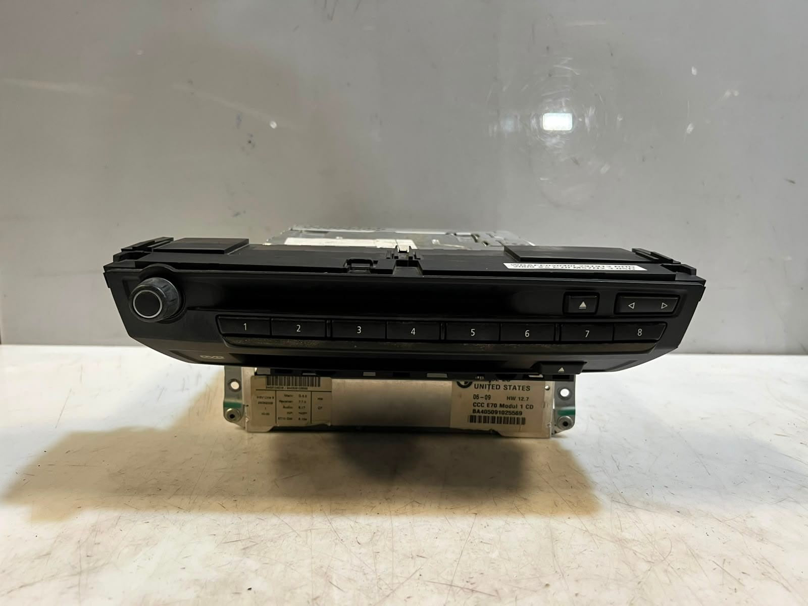 2010-2013 BMW X5 E70 Radio Stereo Sat Nav CCC CD Player Head Unit 9191568
