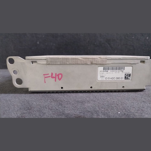 5A2C080 BMW RADIO CD STEREO HEAD UNIT MODULE F40 135I 2020 ALPINE