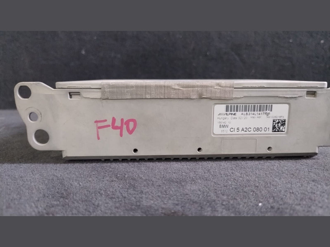 5A2C080 BMW RADIO CD STEREO HEAD UNIT MODULE F40 135I 2020 ALPINE