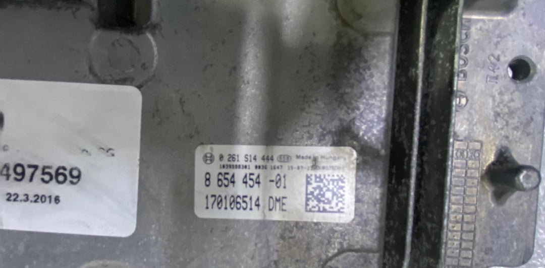 OEM BMW F20 F30 F31 LCI B38 ECU Basic DME Control Unit Automatic Gearbox 8654454