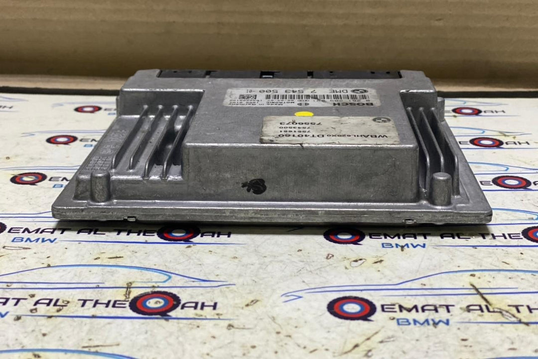 2006-2007 BMW 750i Engine Control Unit Module DME ECU only 7543500 OEM