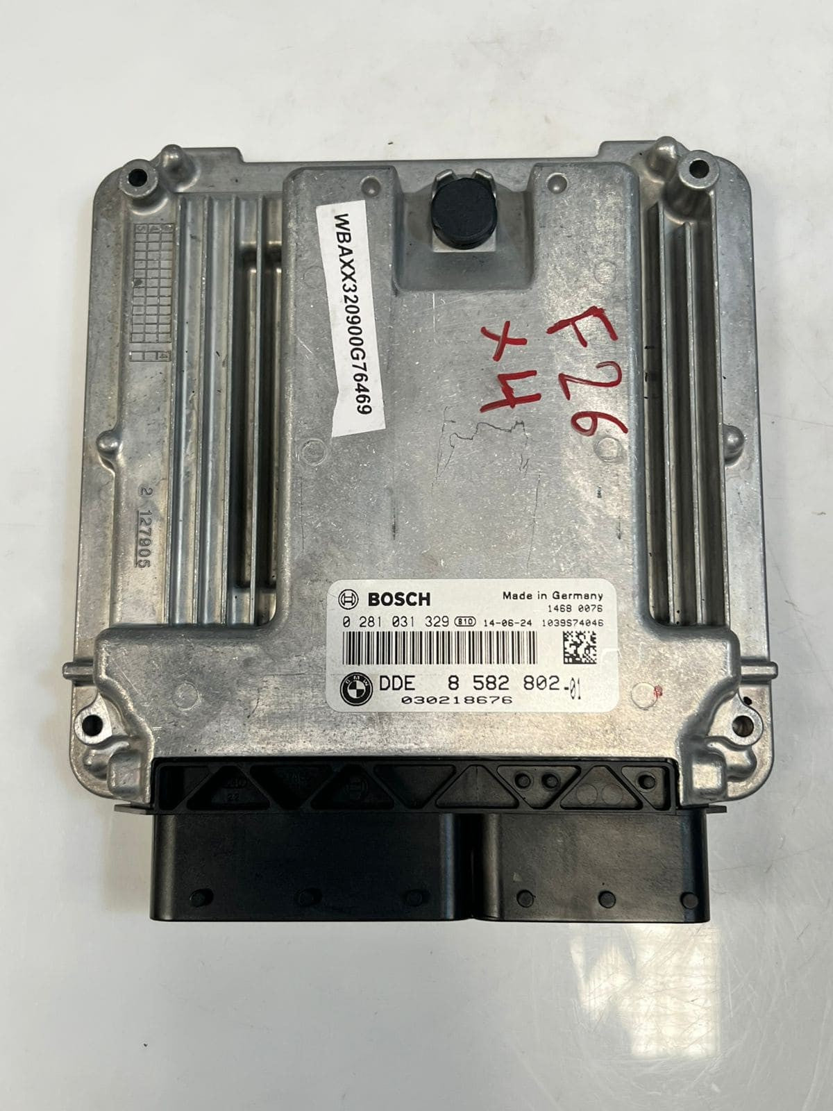 2014 BMW X4 F26 30DX N57N Engine Control Unit ECU SET DDE+CAS4+1KEY 8582802