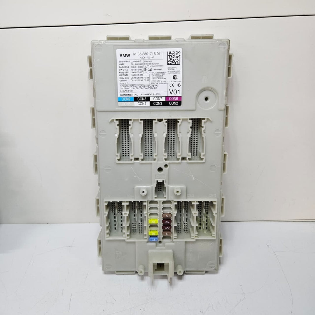 2017-2020 BMW 5-Series G30 540i B58 Engine Control Unit DME Key Set 8740357 RHD