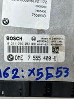 Load image into Gallery viewer, 2004-2006 BMW X5 E53 M62 Engine Control Unit ECU SET DME+EWS+1KEY 7555400 OEM