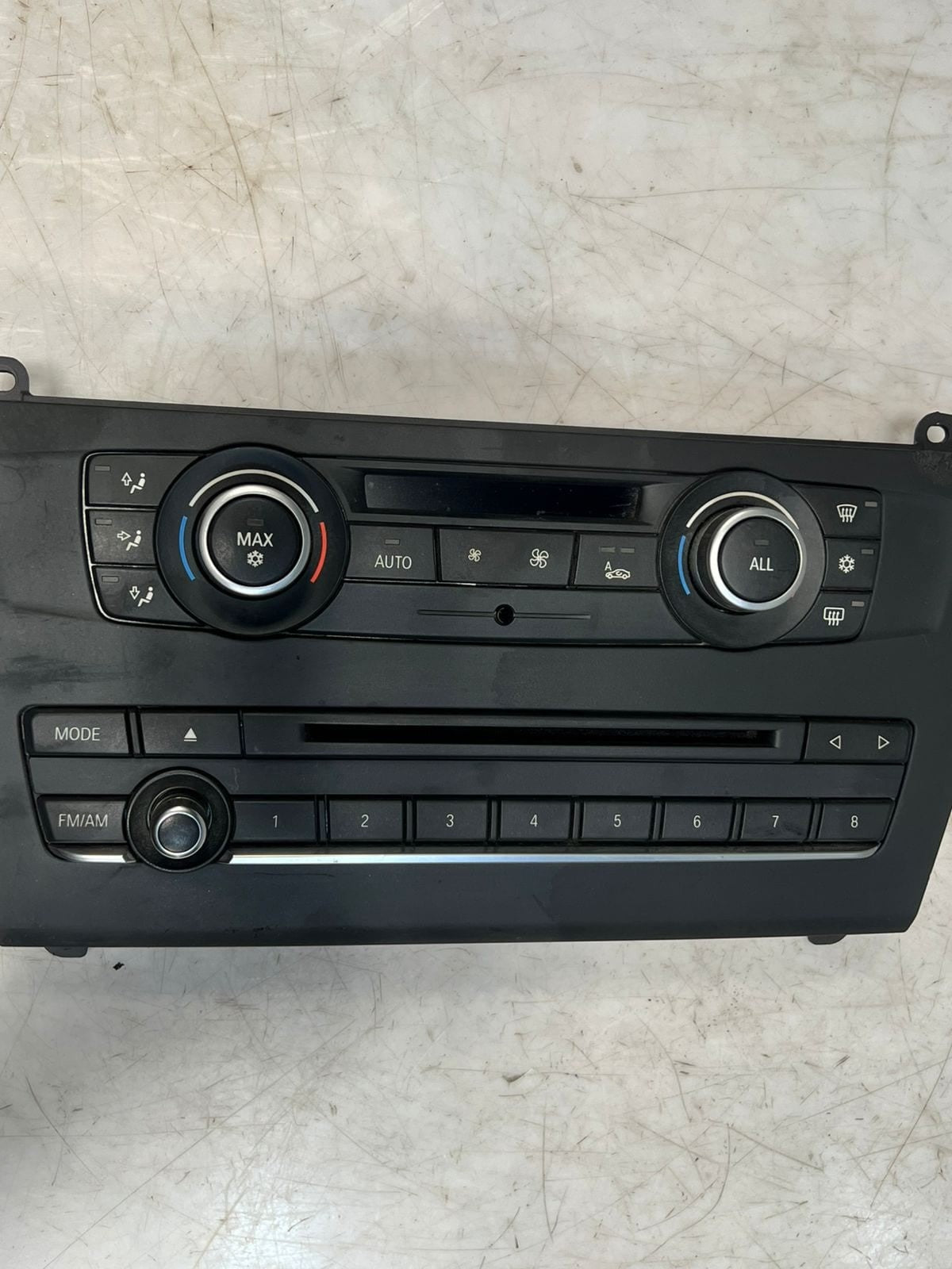 2010-2014 BMW X3 F25 X4 F26 Climate Control AUDIO Panel A/C 9284596 OEM