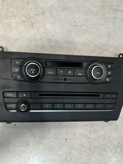 2010-2014 BMW X3 F25 X4 F26 Climate Control AUDIO Panel A/C 9284596 OEM