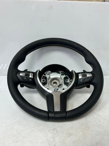 BMW M3 F80 M2 F87 F20 M4 F82 M SPORT STEERING WHEEL M COLORED TRIM 3074437 OEM
