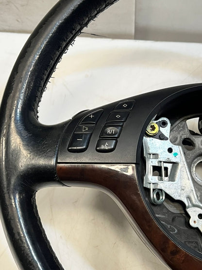 2002 BMW X5 X3 E53 Steering Wheel Multifunction Controls LEATHER 6760581 OEM