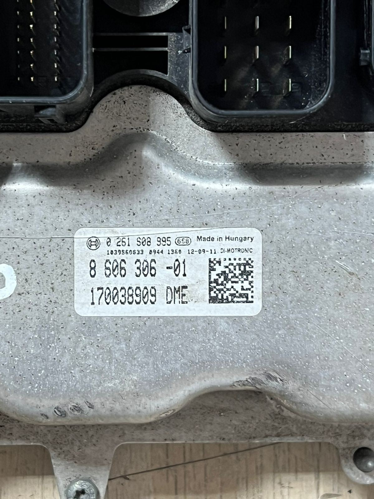 2012-2017 BMW F10 N20 520i Engine Control Unit SET DME+ CAS4 CG + 2KEYs 8606306