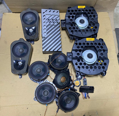 2012-2018 BMW X5 F15 HARMAN KARDAN SOUND SYSTEM FULL SETS HEAD UNIT AMPLI SUBWFR
