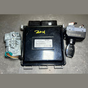 10-14 Mercedes-Benz W204 ECU Engine Control Module Ignition Key Switch SET OEM
