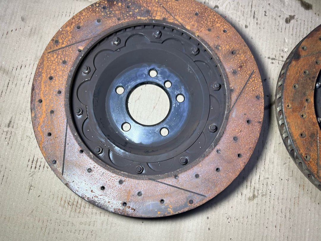 10-14 Mercedes-Benz W212 E-Class AMG E63 Front \ Rear Calipers Brake Discs Set