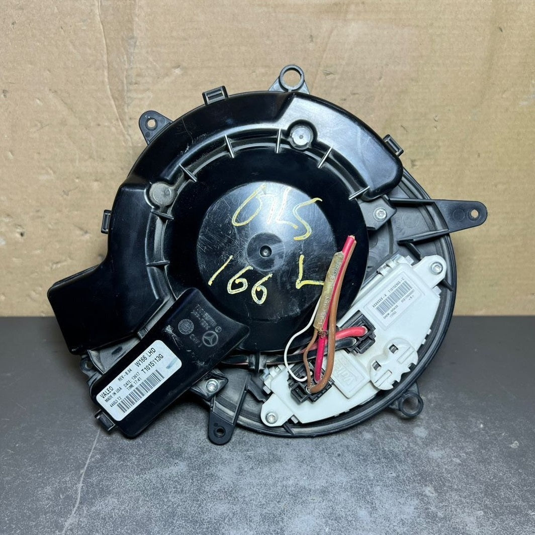 HVAC Heater Blower Motor Fan w/ Resistor for Mercedes-Benz X166 GL450 W166 LHD