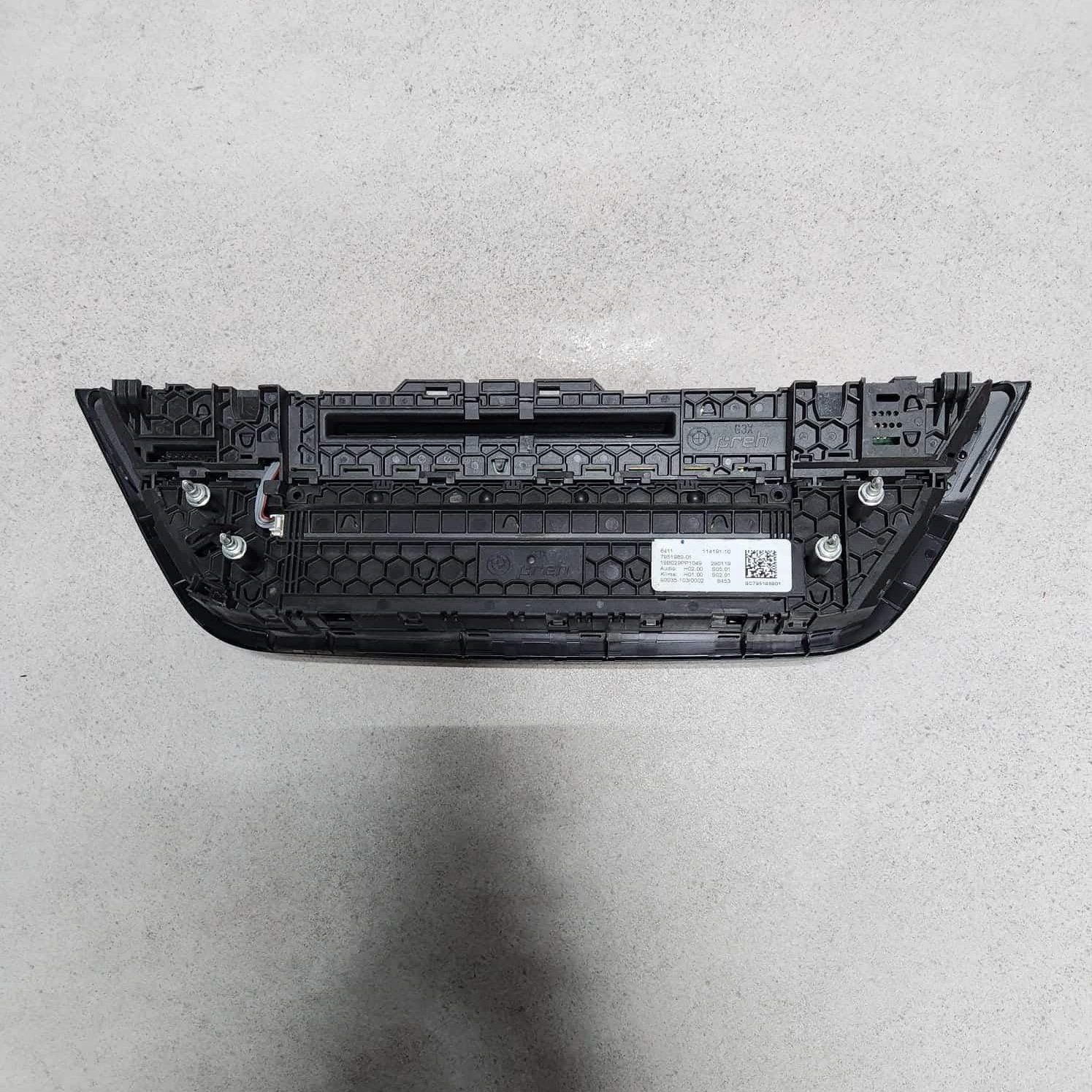 2018-2023 BMW X3 Climate Control Unit 7951989
