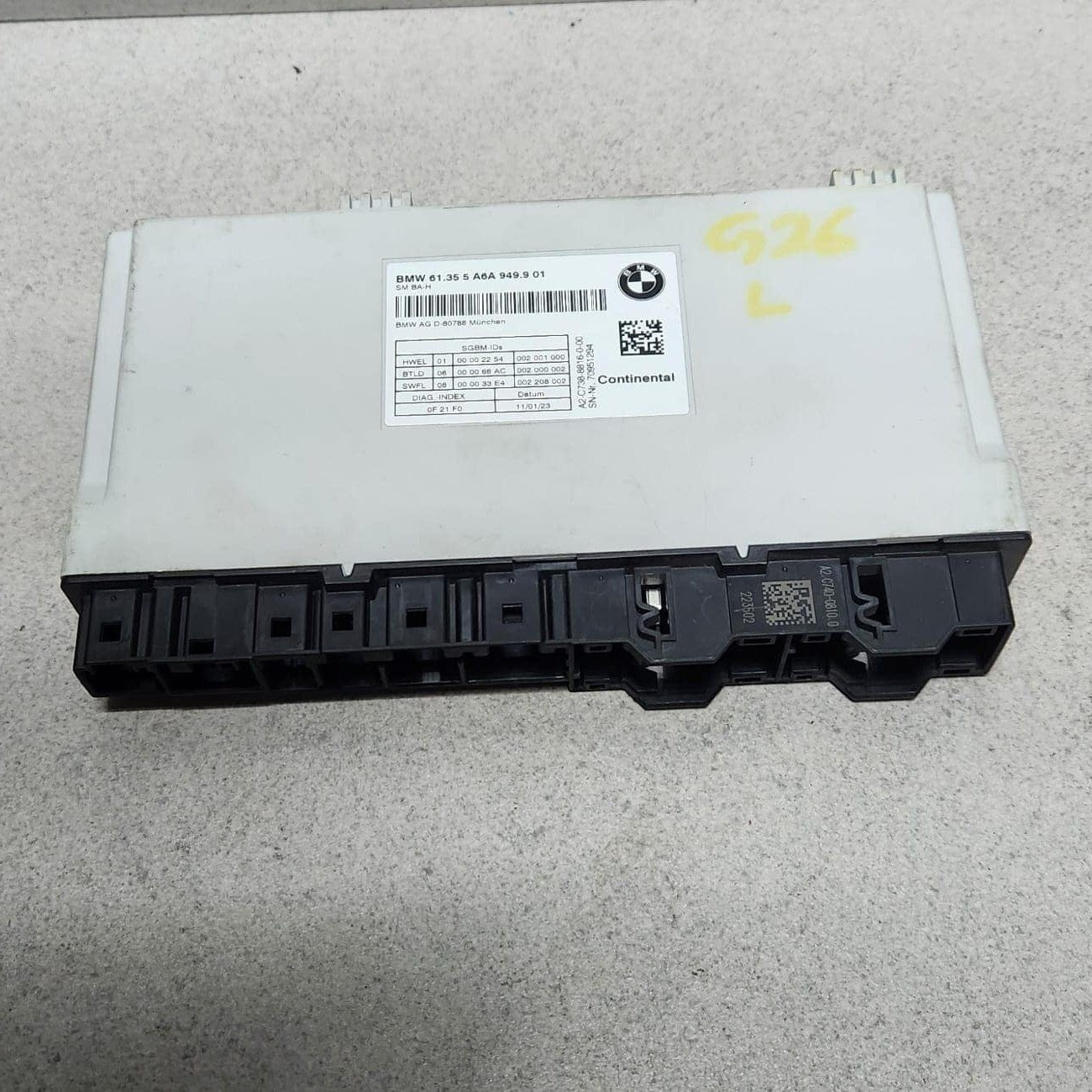 2020-2024 BMW M240i Front Seat Control Module 5A6A949  M240i X3 G01 iX and M3