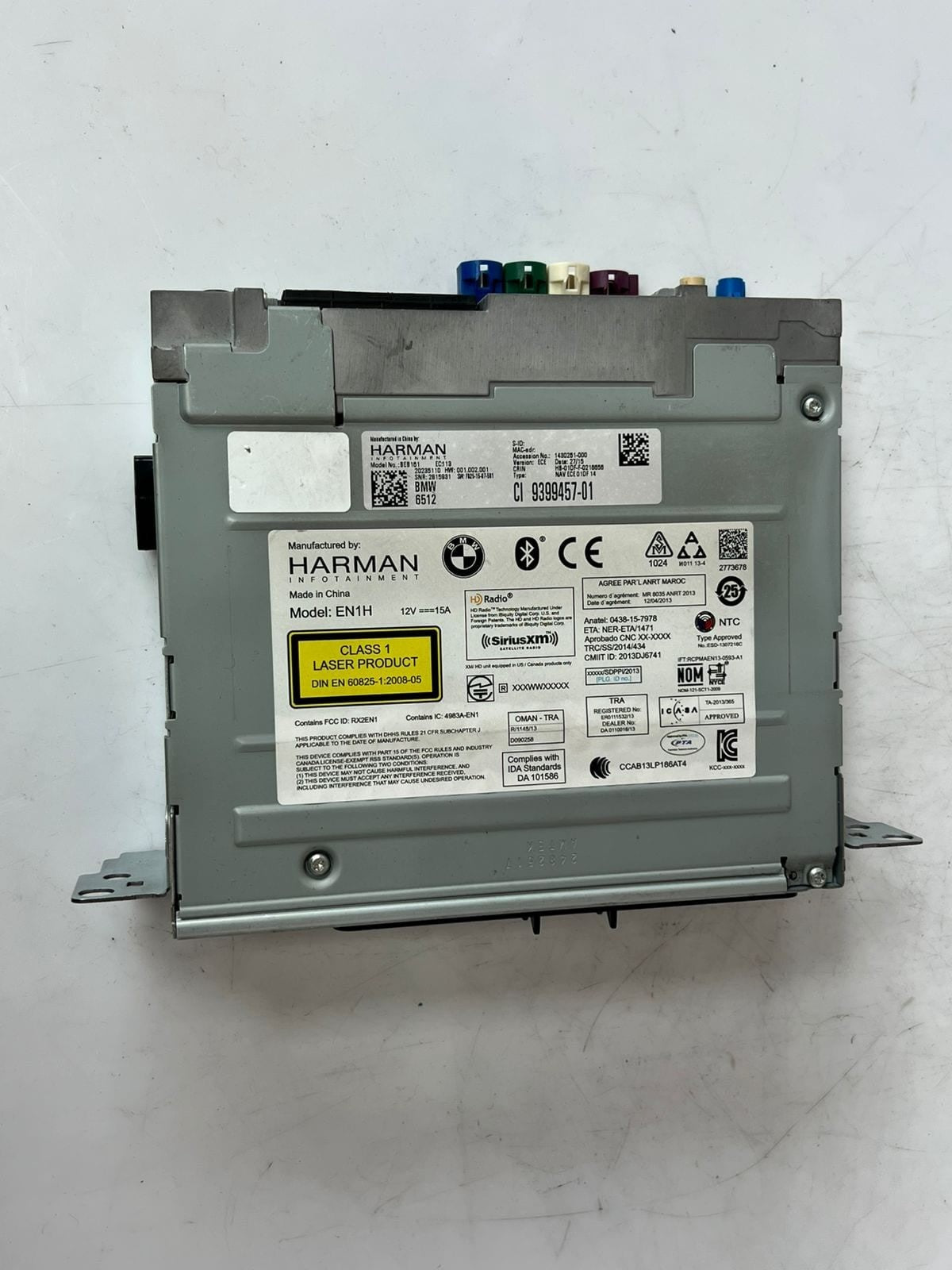 2015-2019 BMW X3 F25 Cd Player Radio Audio Basic Headunit 9399457 OEM