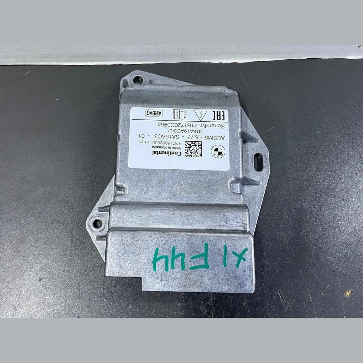 F44 Light Control Module OEM BMW 1 2 SERIES F40 F44 SRS CONTROL MODULE UNIT 5A19AC3 CONTINENTAL ...