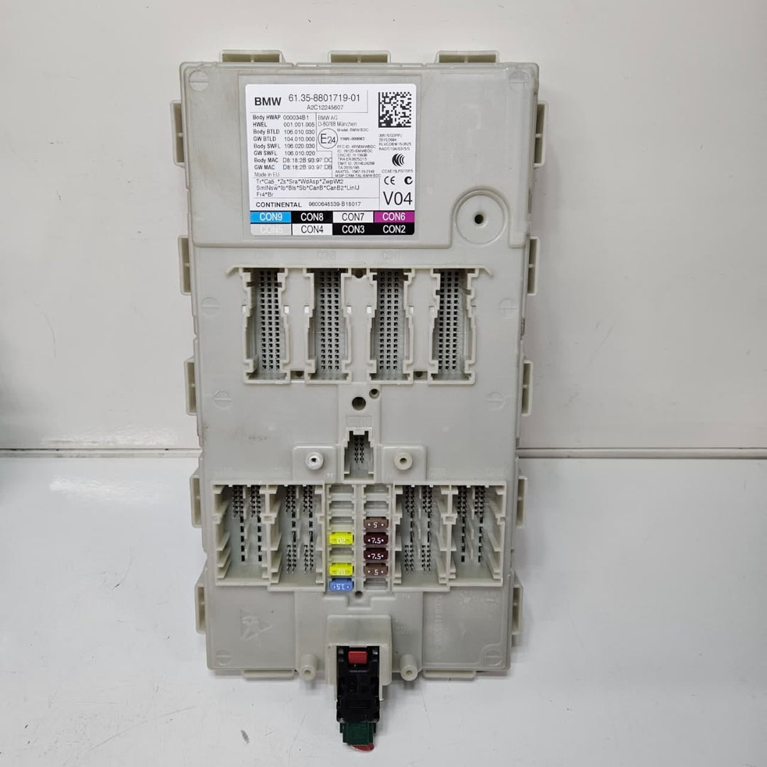 8740302-2018 BMW 7 Series G11 G12 530e 2.0 Engine Control Unit ECU DME Key Set 