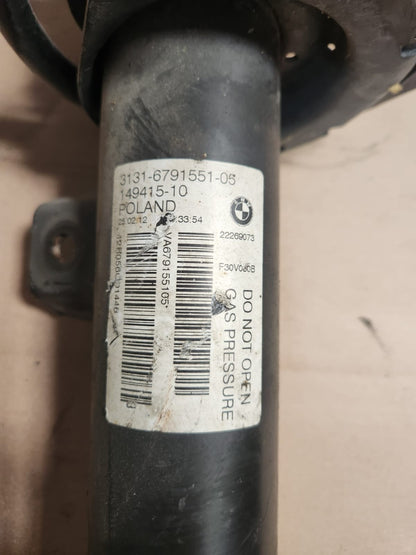 2012-2015 BMW 320i Spring Strut Front Assembly 6791551 3-Series F30 F30 LCI 