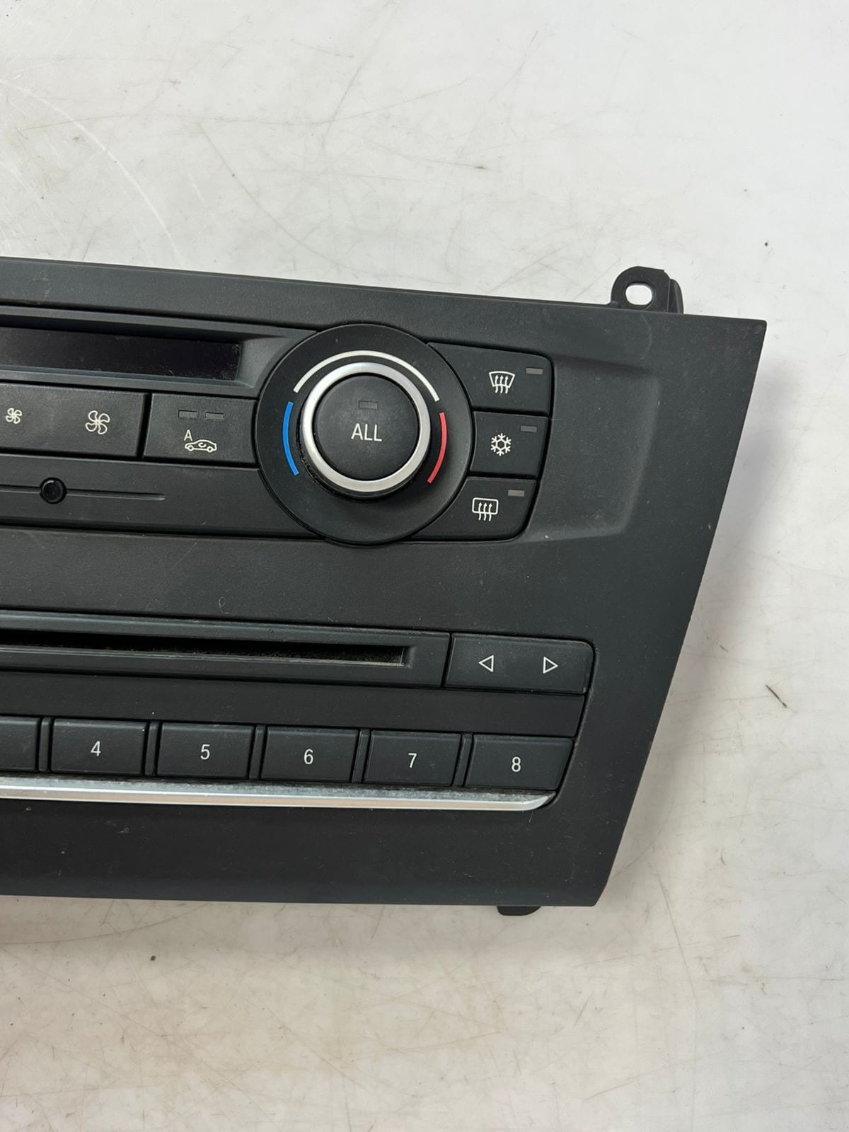 2011-2013 BMW X3 F25 Climate Control Switch Panel 9252737 OEM