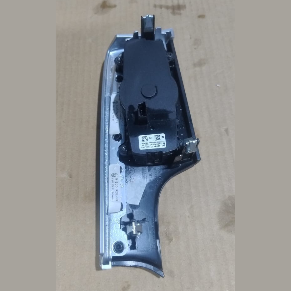 BMW F10 F11 HEADLIGHT SWITCH TRIM PANEL I-PANEL BLACK GLOSS 9166928