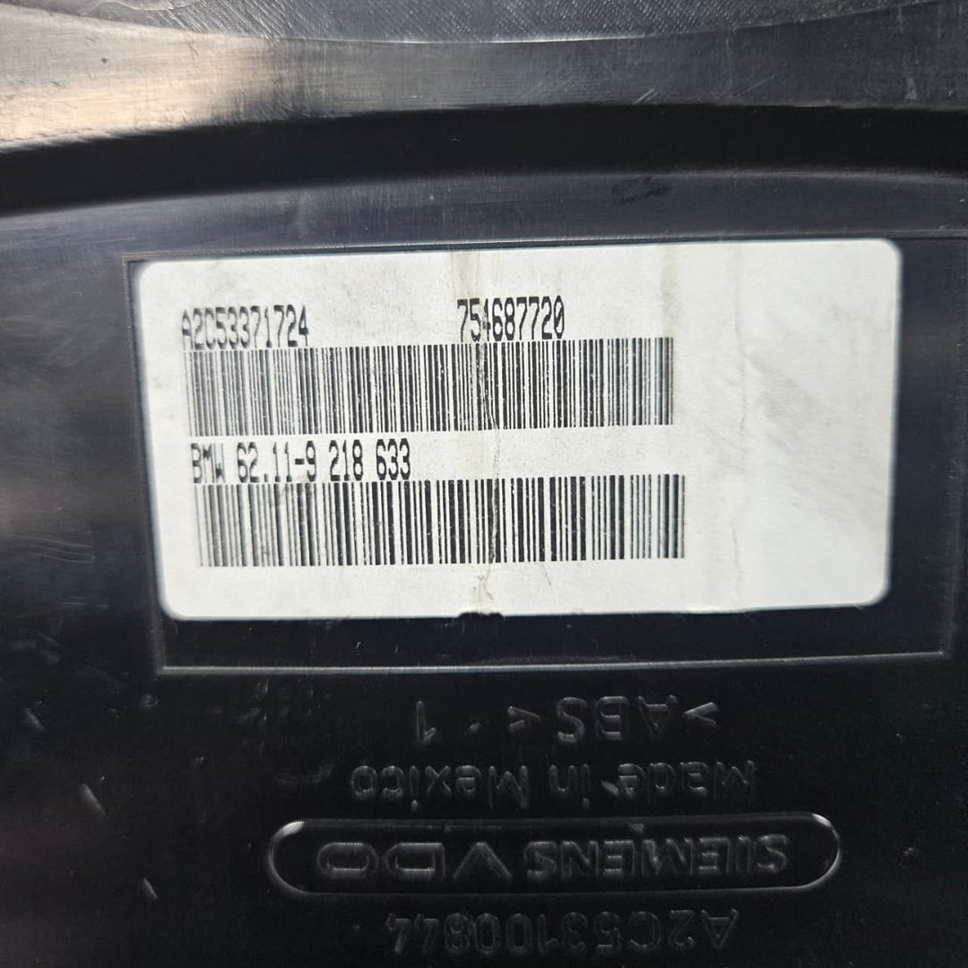 2009 BMW X5 E70 Speedometer Instrument Cluster 9218633