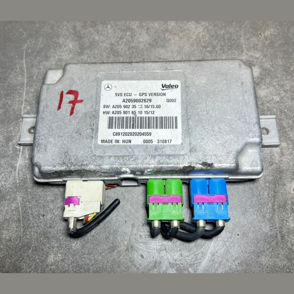15-20 Mercedes W205 Surround View Camera Control Module  A205 9002629 OEM