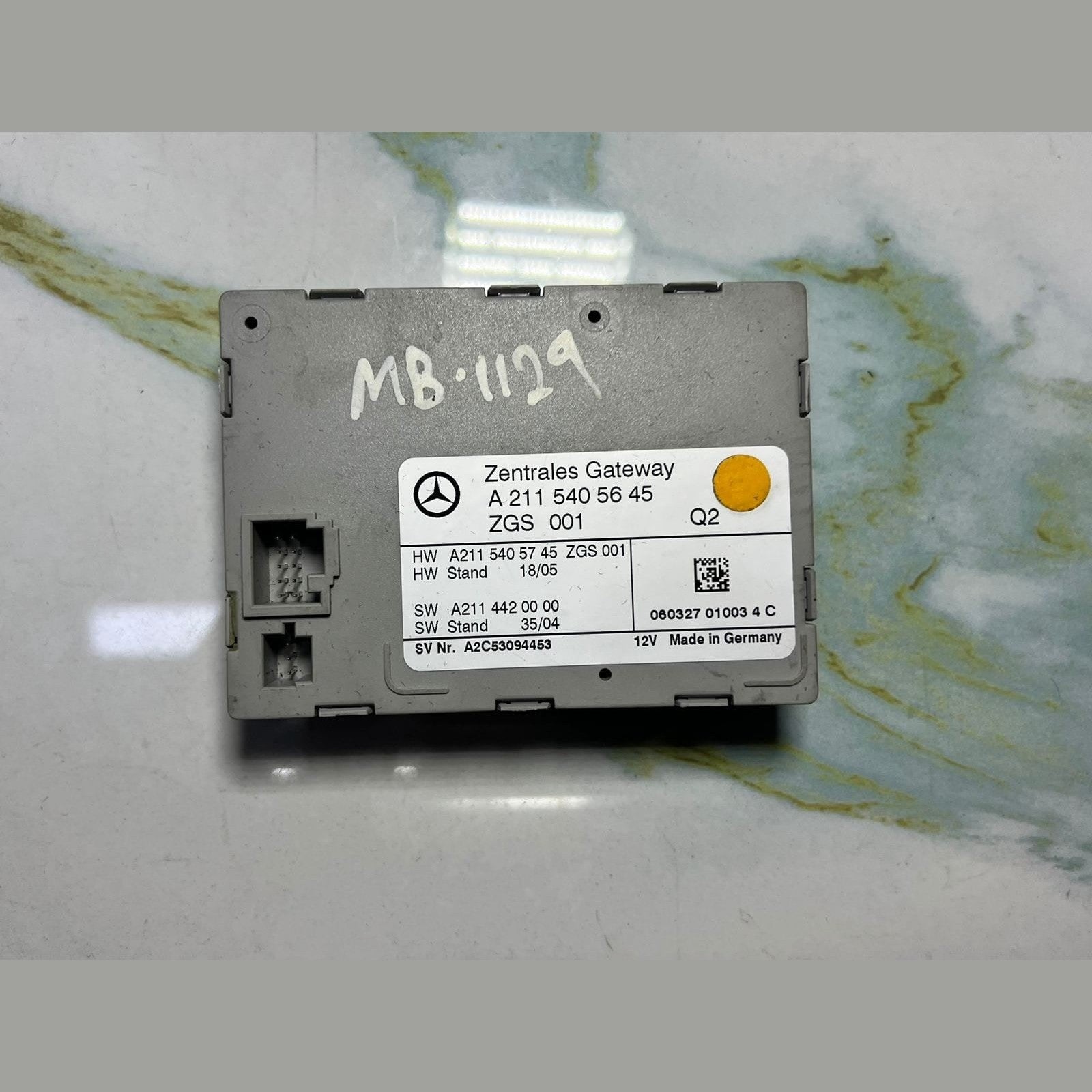 Mercedes Central Gateway Control Module A2115405645 W211 E-Class and CLS