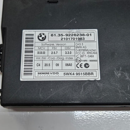 2010-2015 BMW E84 X1 N46 Engine Control Module DME ECU KEY SET 7603575