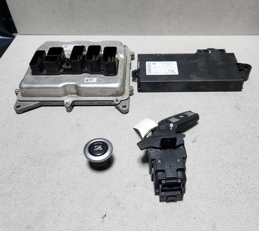 2010-2015 BMW X1 Engine Control Unit ECU Set 7639375 X1 E84 2009-2015 N20 